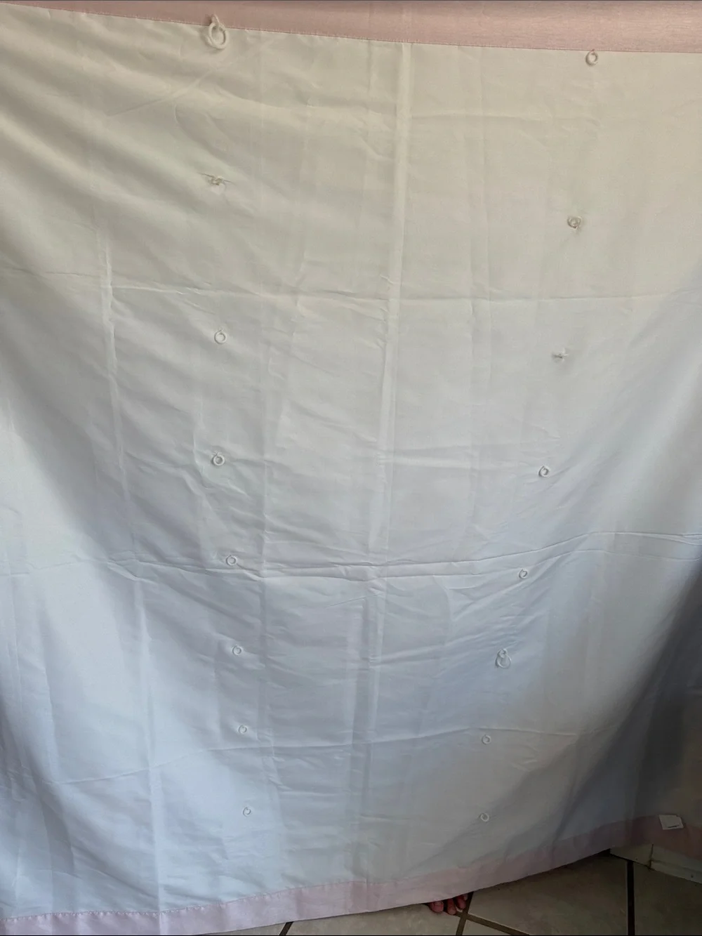 Set of 2 Simply Shabby Chic Balloon Curtain Pale Pink